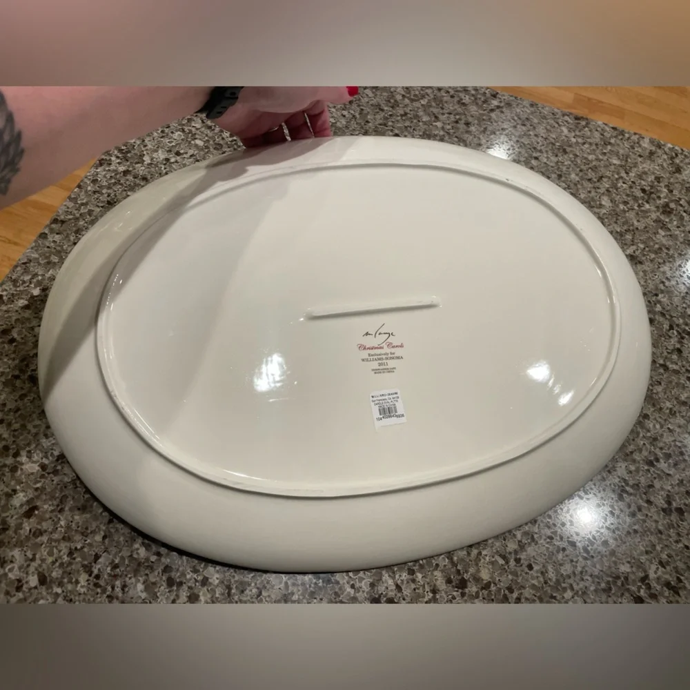William Sonoma holiday platter - Picture 2 of 5